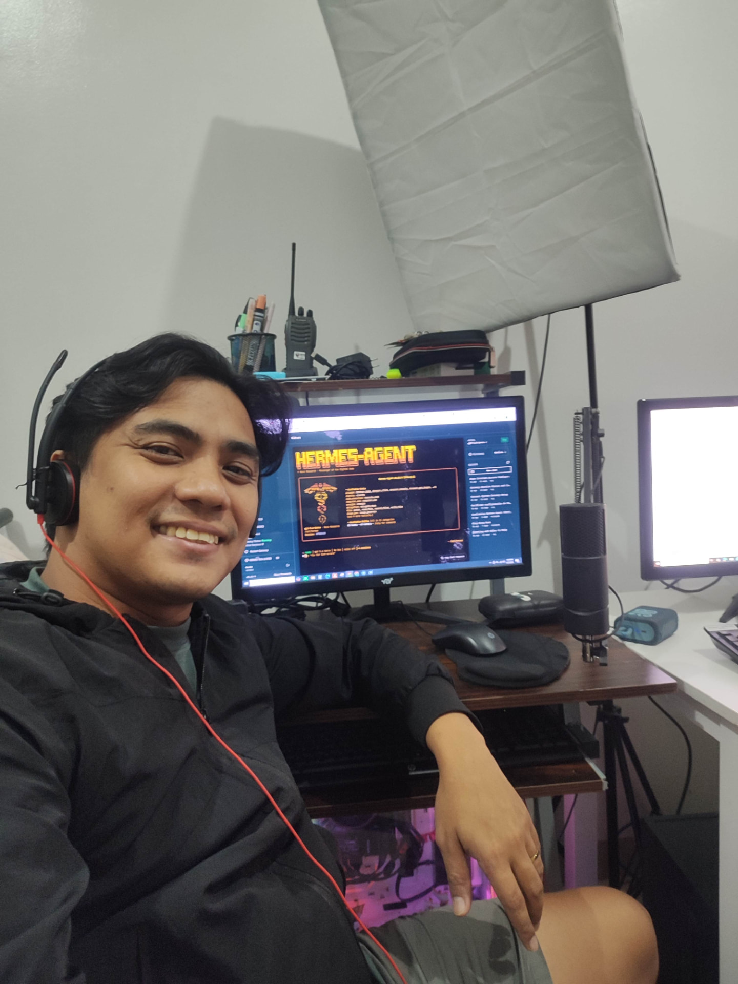 Team member working with AI-powered systems